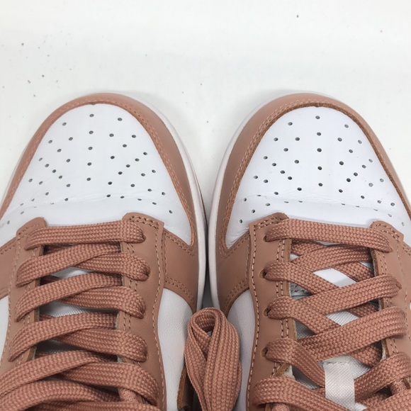 Women’s Nike Dunk Low Pink/White DD1503-118 USED Sz 8 - Picture 10 of 13